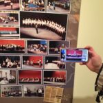 Photos collages were enhanced with interactive features viewable with the HP Reveal App